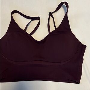 Victoria's Secret Incredible Lightly Lined Dark Purple Sports Bra